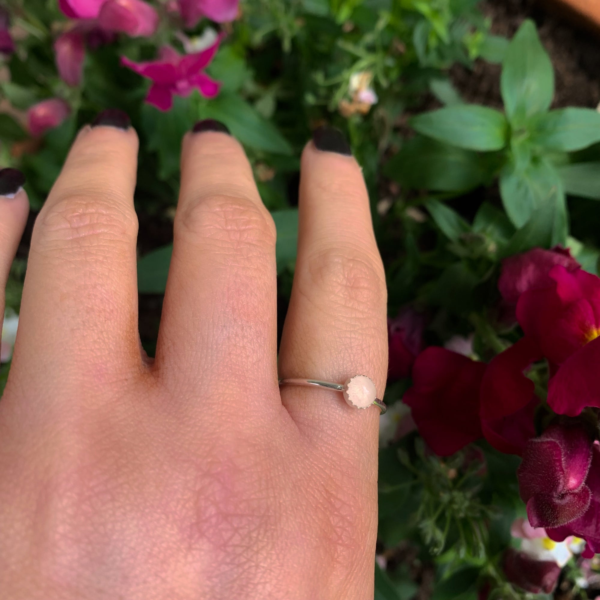 Rose Quartz Ring - Made to Order