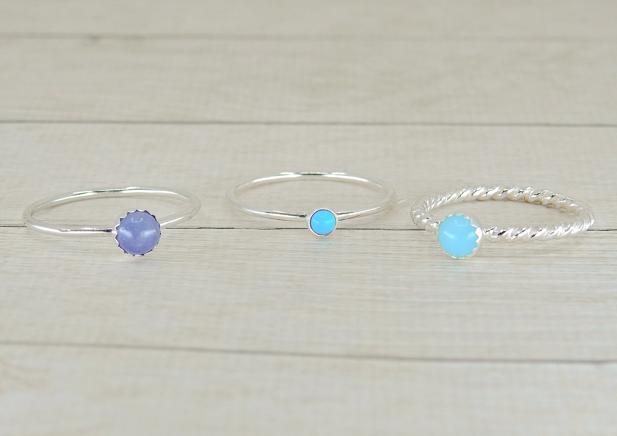 The Cerridwen Stack of Communication - Sterling Silver