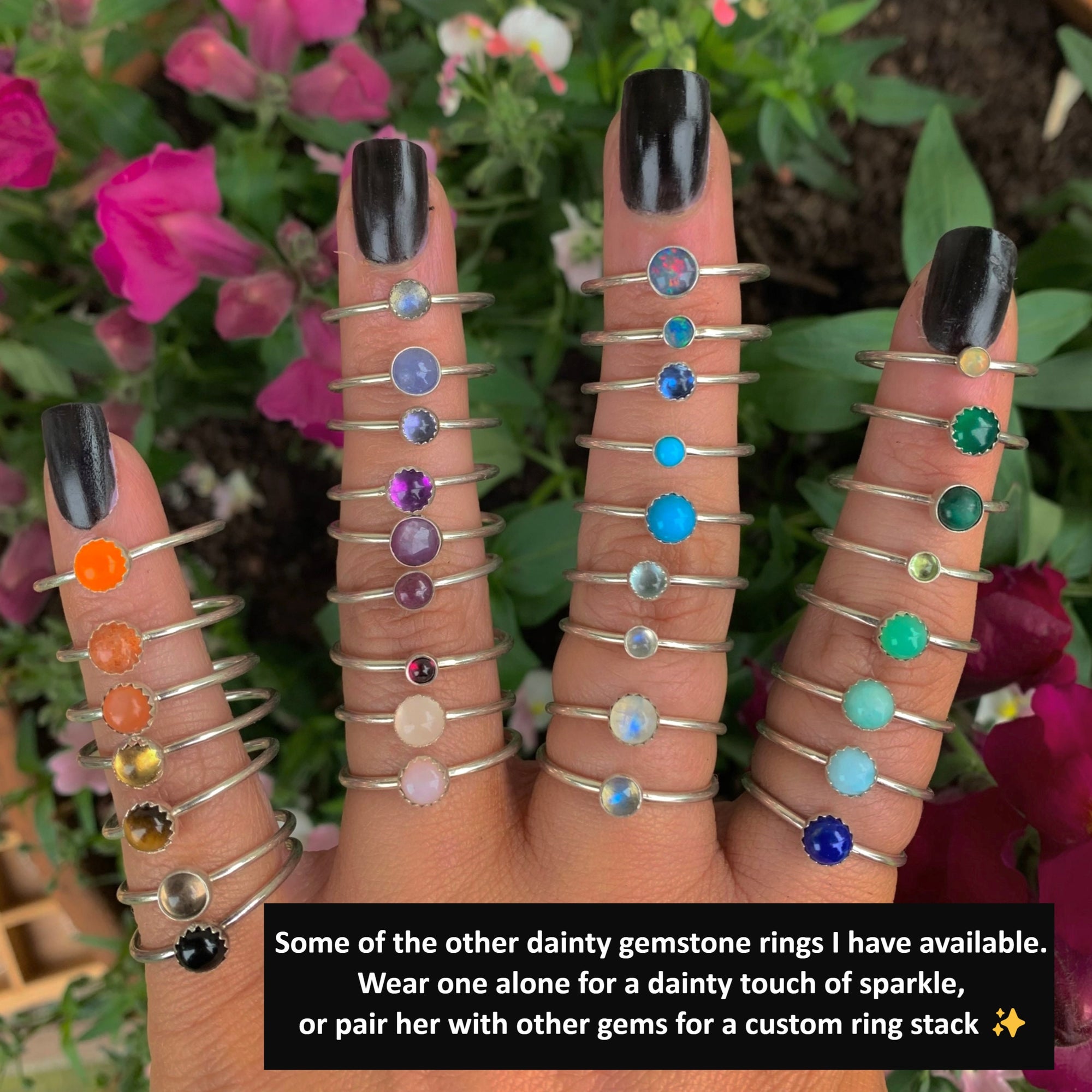 Rose Quartz Ring - Made to Order