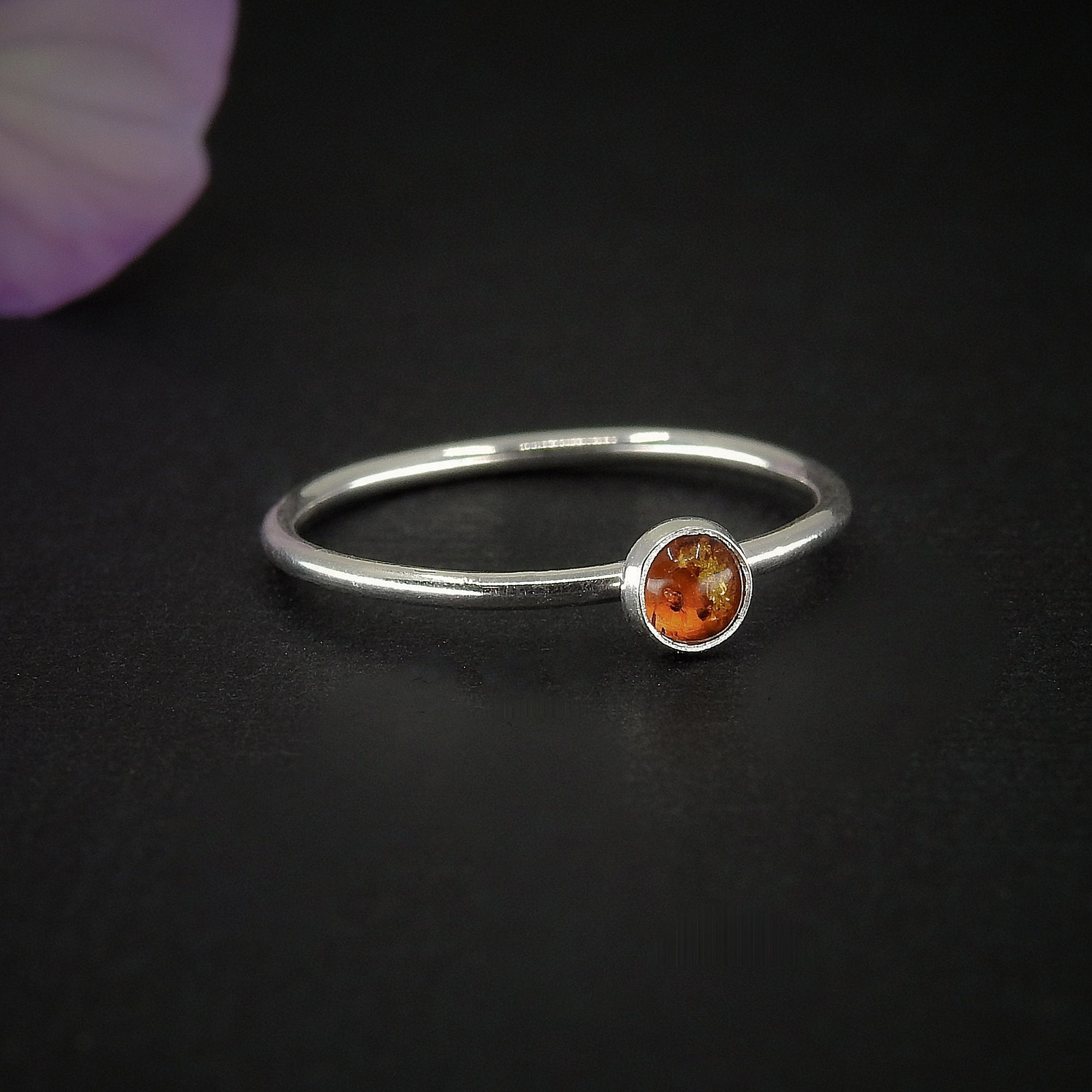 Baltic Amber Ring - Made to Order