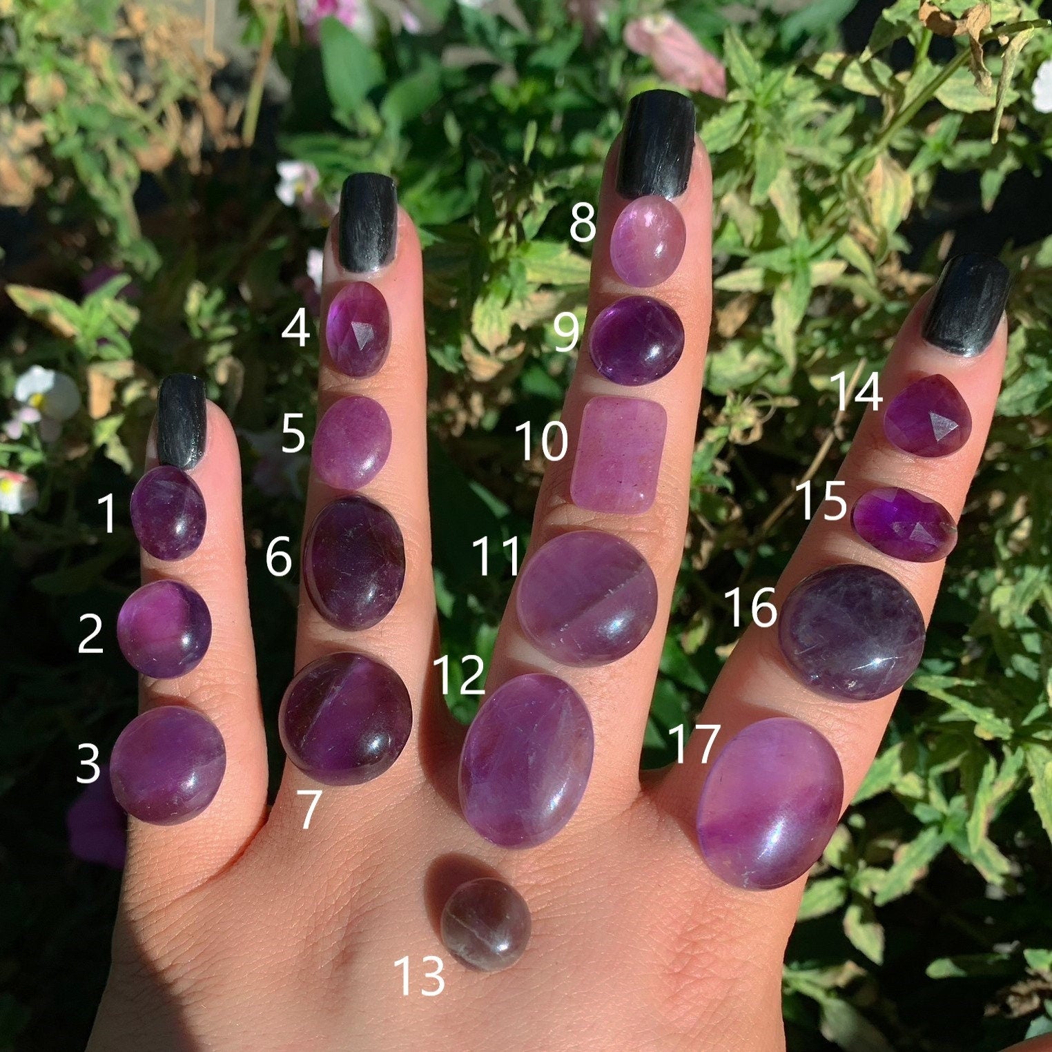 Your Custom Amethyst Ring - Sterling Silver - Made to Order - Choose Your Stone - Purple Amethyst Jewellery - Large Amethyst Statement Ring