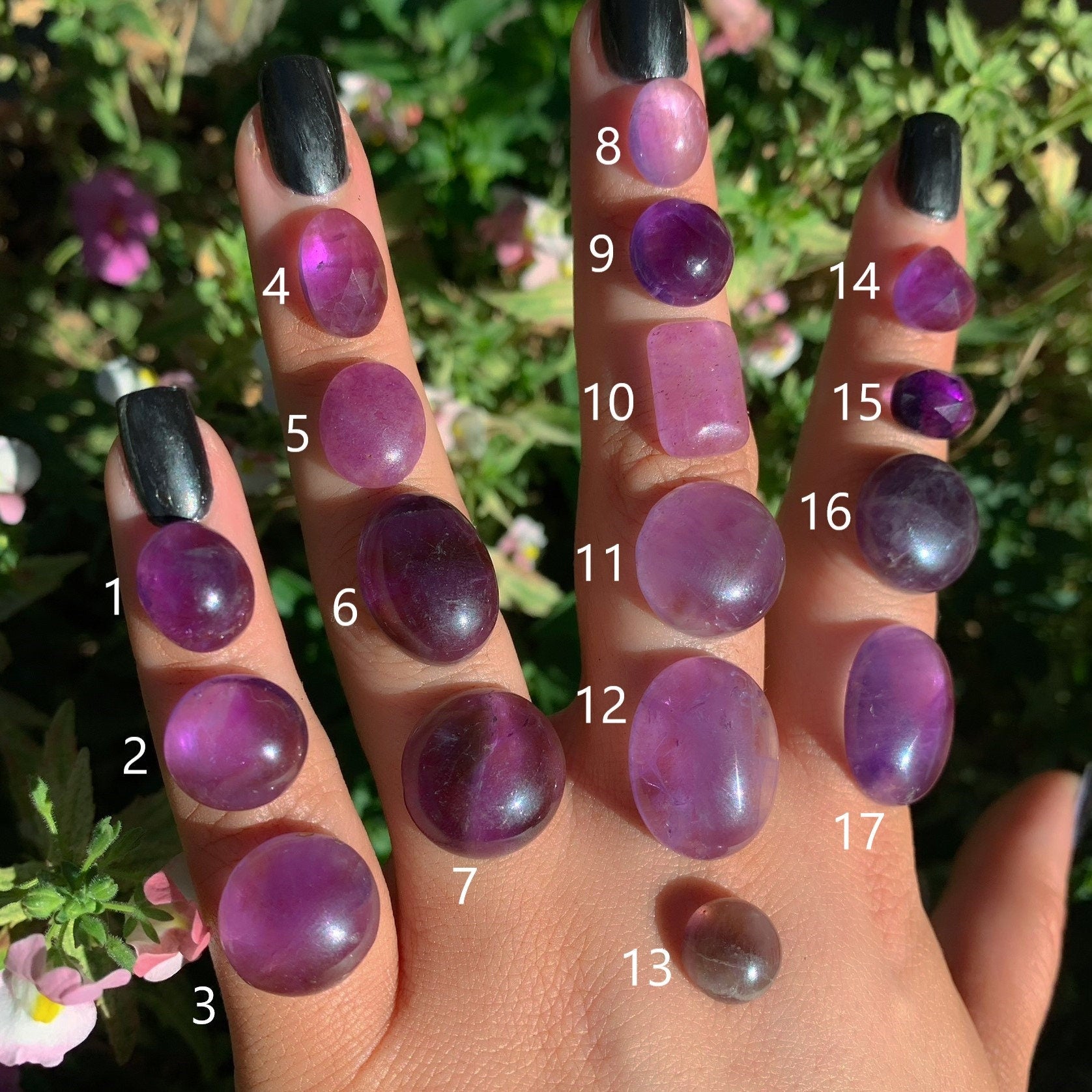 Your Custom Amethyst Ring - Sterling Silver - Made to Order - Choose Your Stone - Purple Amethyst Jewellery - Large Amethyst Statement Ring