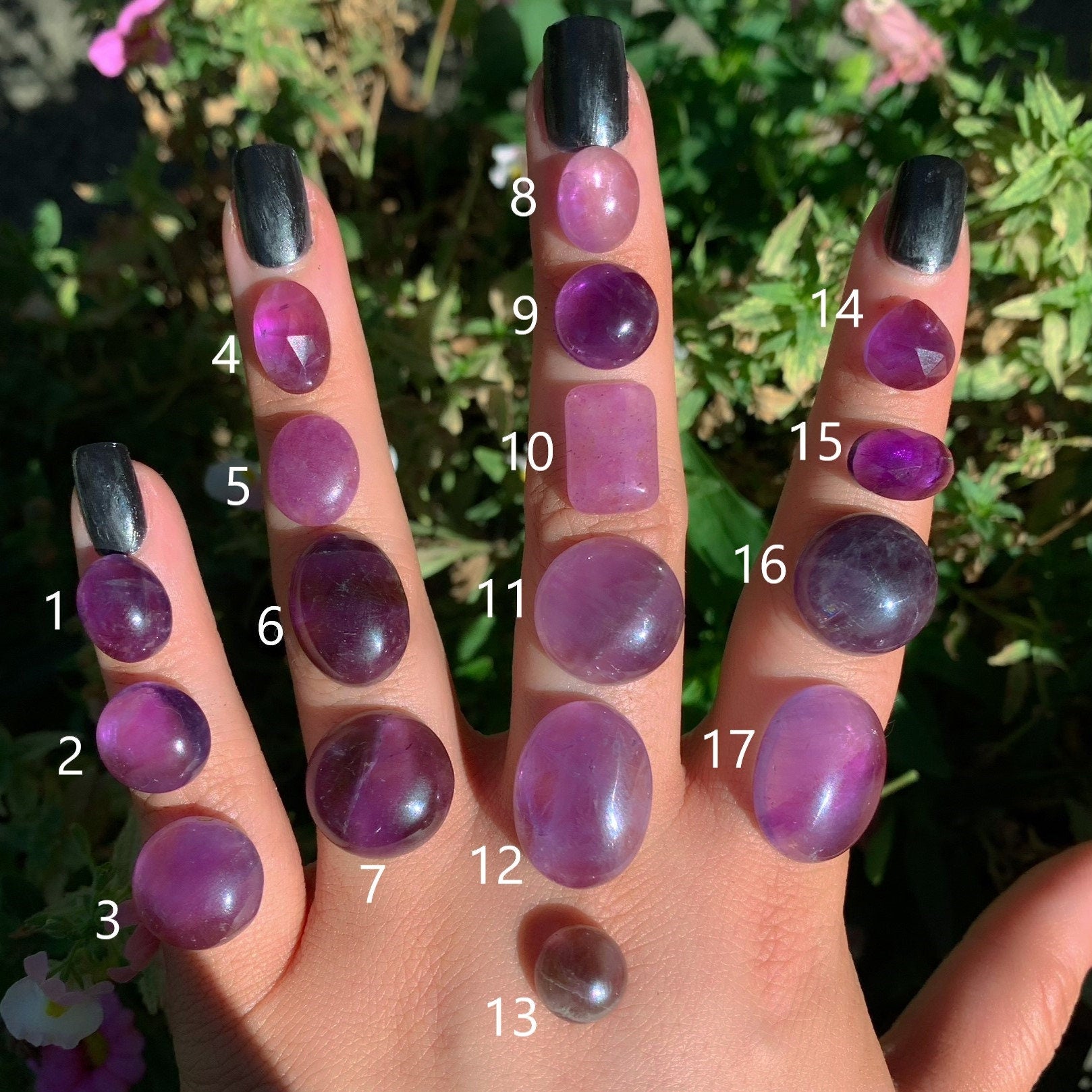 Your Custom Amethyst Ring - Sterling Silver - Made to Order - Choose Your Stone - Purple Amethyst Jewellery - Large Amethyst Statement Ring