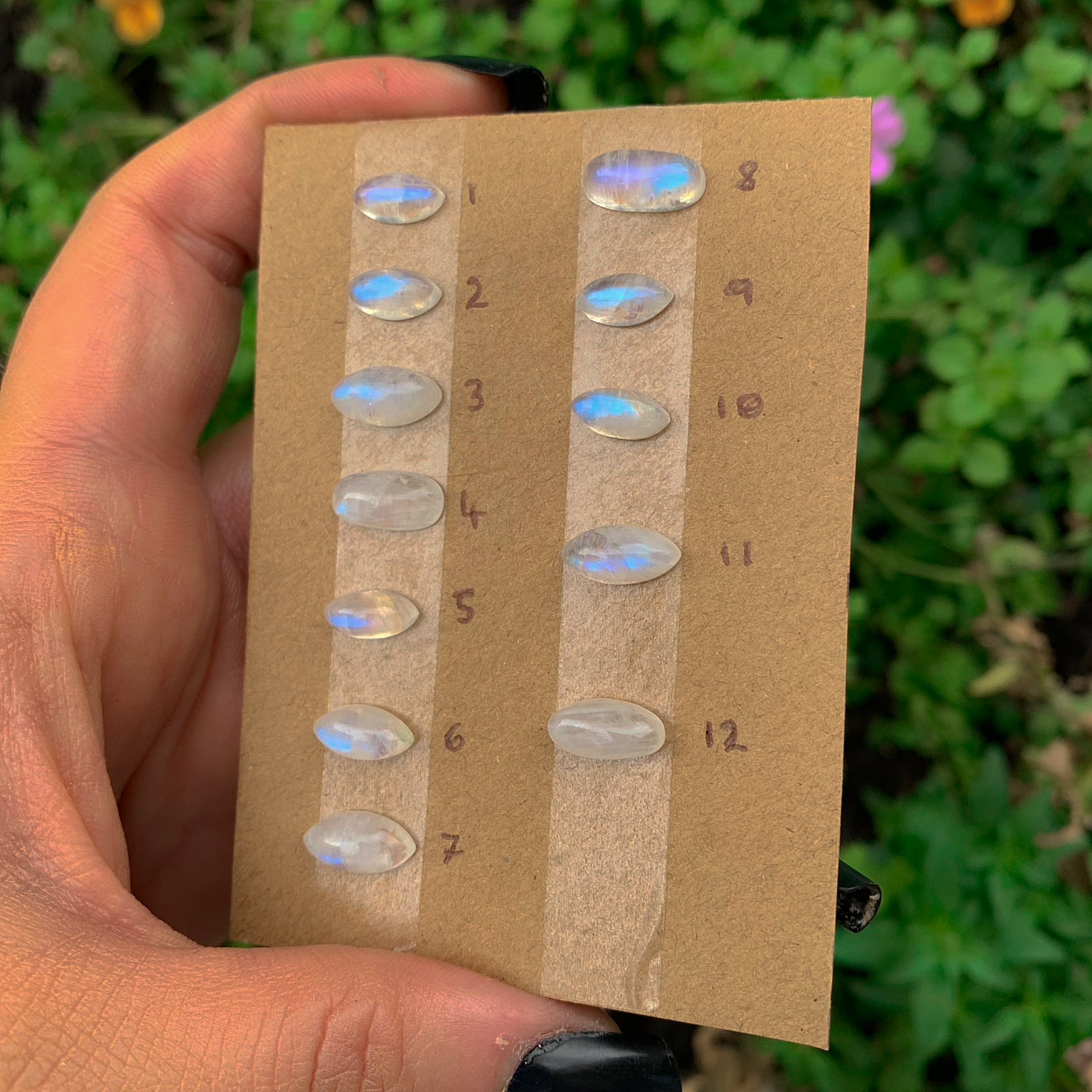 Your Custom Moonstone Jellybean Ring - Made to Order