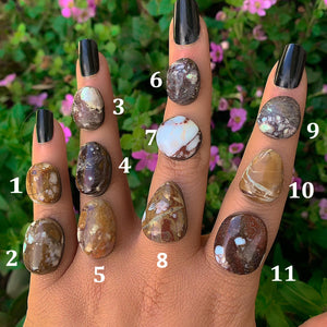 Your Custom Wild Horse Magnesite Rings - Made to Order