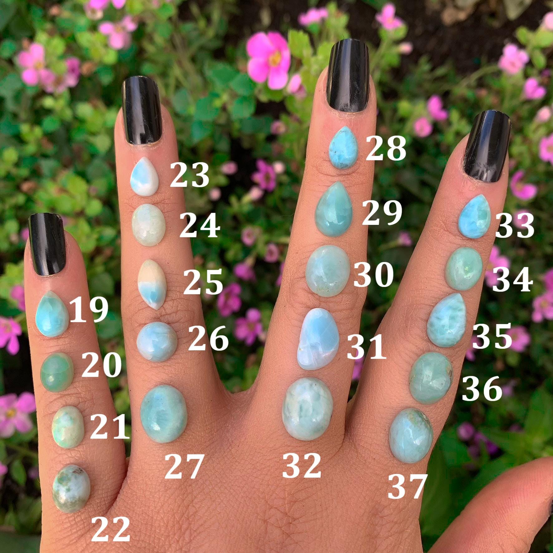 Your Custom Larimar Ring - Made to Order