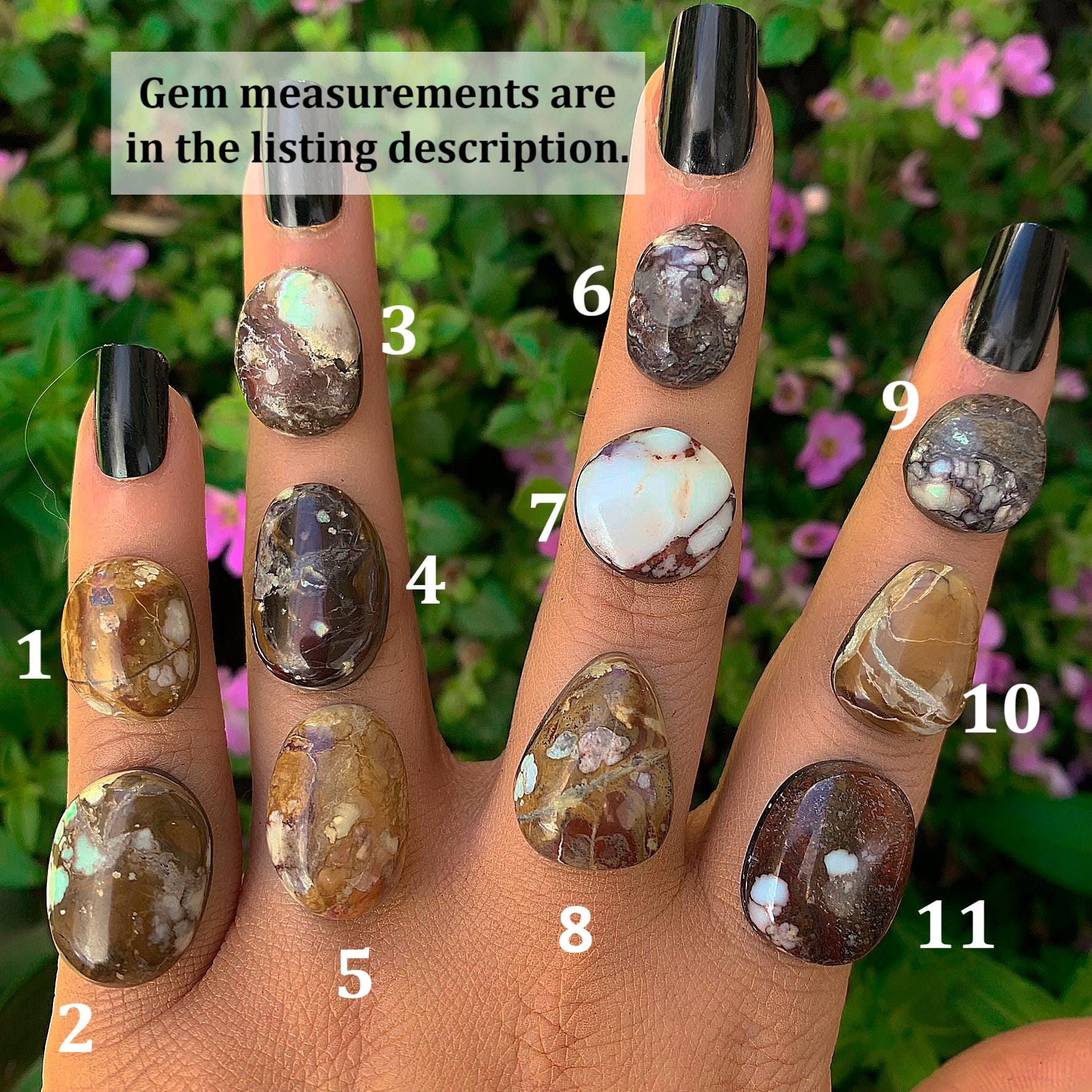 Your Custom Wild Horse Magnesite Rings - Made to Order