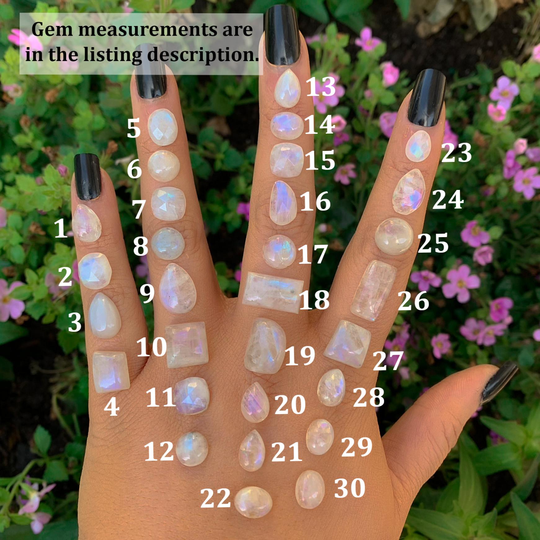 Your Custom Moonstone Ring - Made to Order