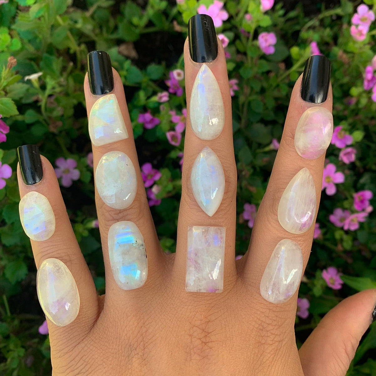 Your Custom Moonstone Statement Ring - Made to Order