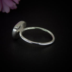 Prehnite Ring - Size 6 1/2 - Sterling Silver