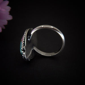 Royston Turquoise Ring - Size 10 - Sterling Silver