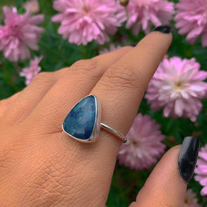Azurite Ring - Size 8 1/4 - Sterling Silver