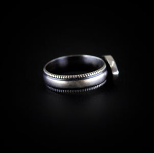 Australian Crystal Opal Ring - Size 8 1/4 - Sterling Silver