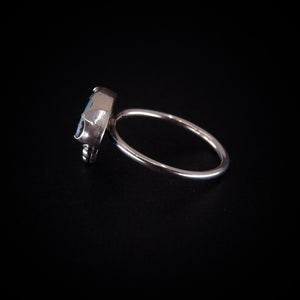Australian Opal Ring - Size 9 - Sterling Silver
