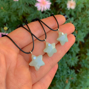 Amazonite Star Pendant - Sterling Silver - Made to Order