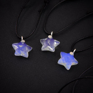 Opalite Star Pendant - Sterling Silver - Made to Order
