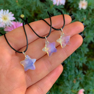 Opalite Star Pendant - Sterling Silver - Made to Order
