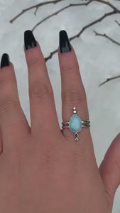 Larimar Ring - Size 9 to 9/4