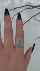 Smithsonite Ring - Size 7 1/2 to 7 3/4