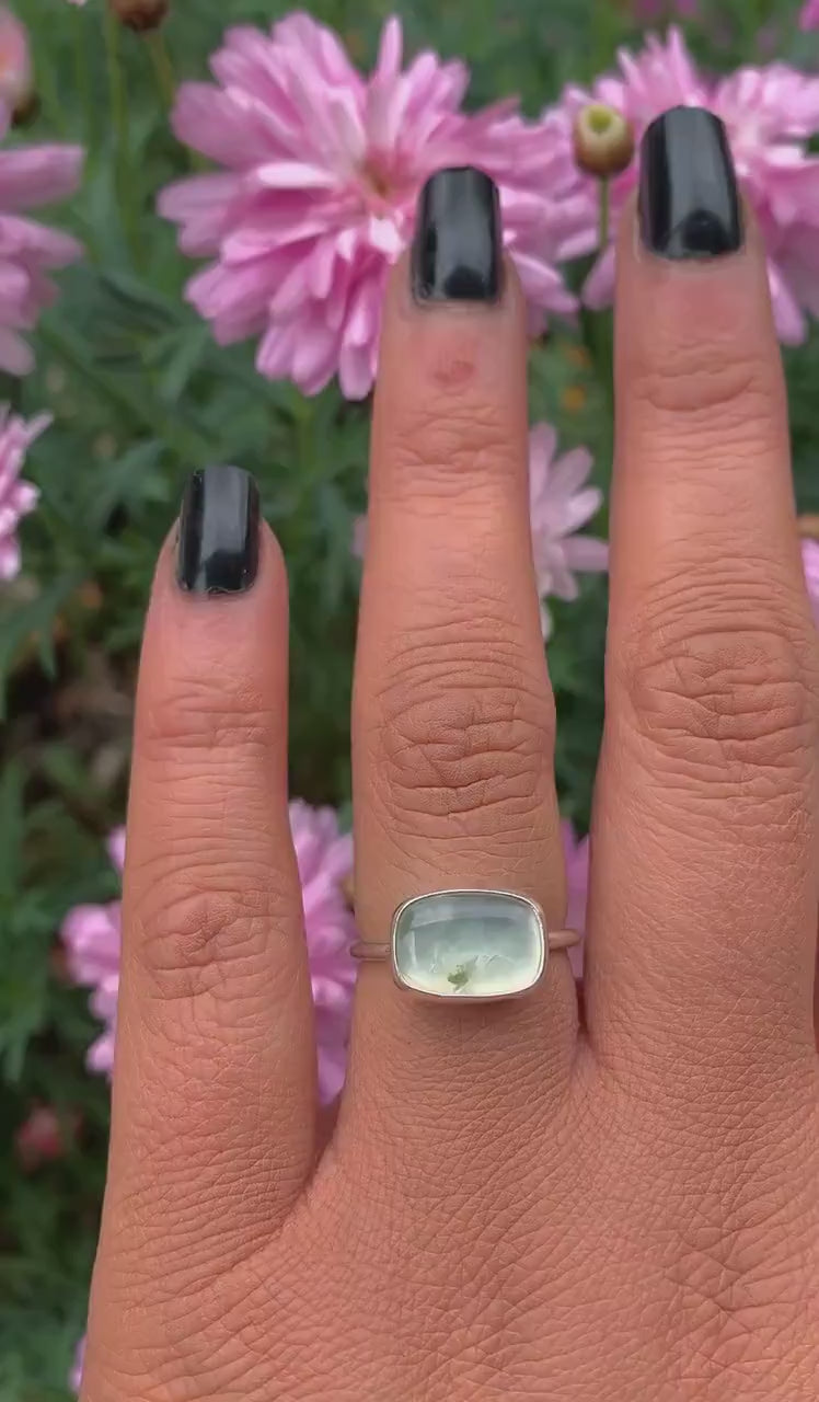 Prehnite Ring - Size 6 1/2