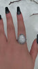 White Howlite Ring - Size 12 1/4
