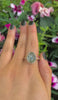 Rose Cut Rutilated Quartz Ring - Size 11 1/4