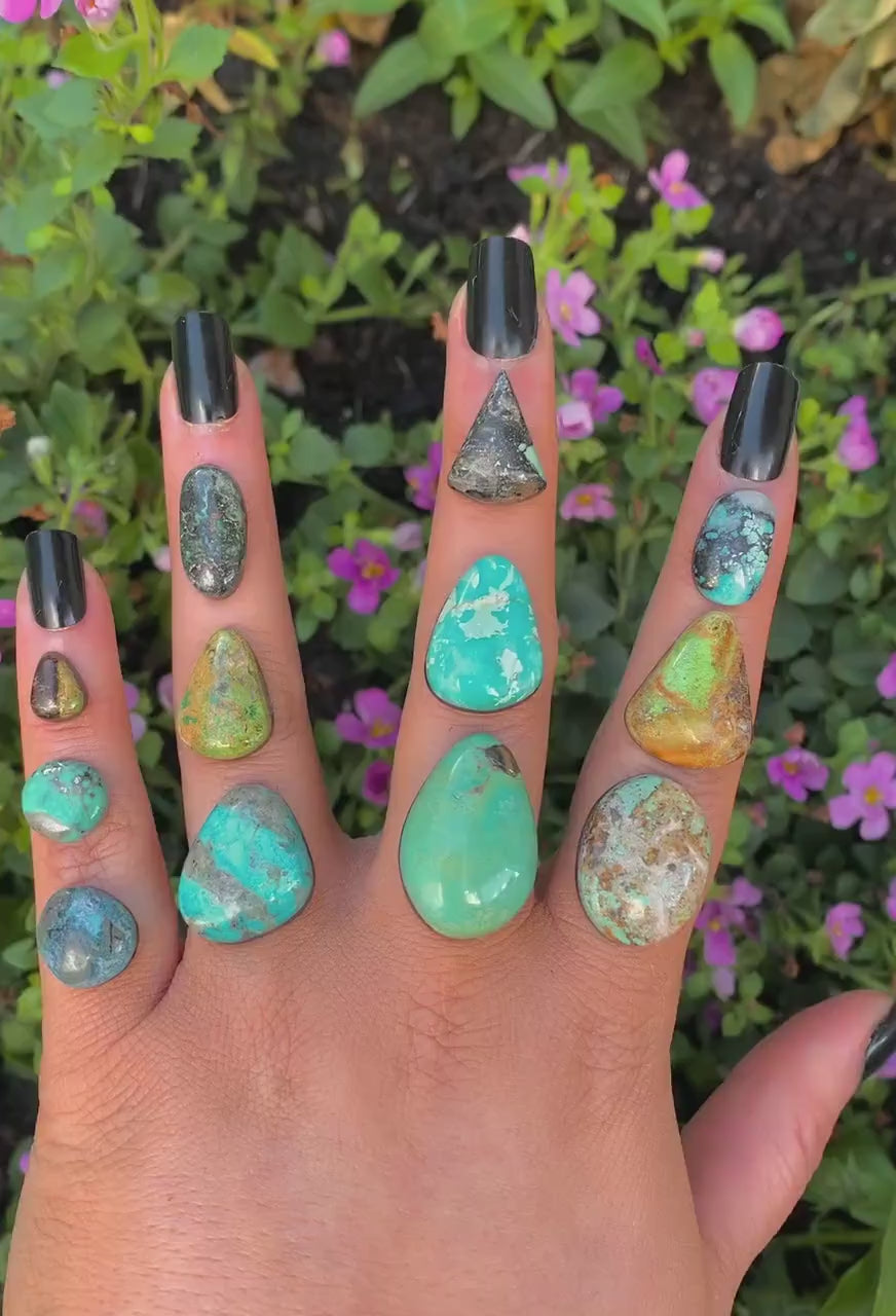 Your Custom Turquoise Ring - Sterling Silver
