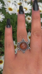 Sunstone Ring - Size 6 1/2