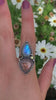 Sunstone & Moonstone Ring - Size 9