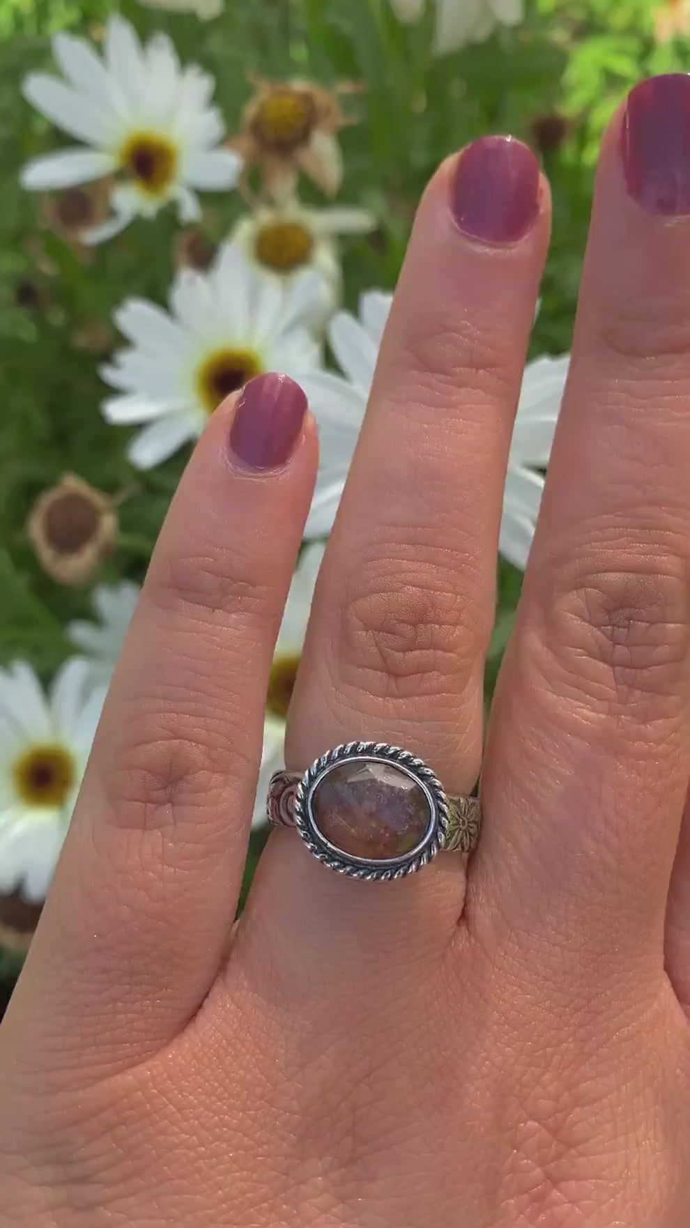 Sunstone Ring - Size 6