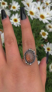 Sunstone Ring - Size 8