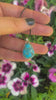 Kingman Turquoise Pendant - Sterling Silver
