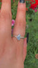 Australian Opal Ring Set - Size 7 1/2 to 7 3/4