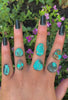 Your Custom Kingman Turquoise Ring - Sterling Silver