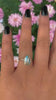 Rose Cut Labradorite Ring - Size 6