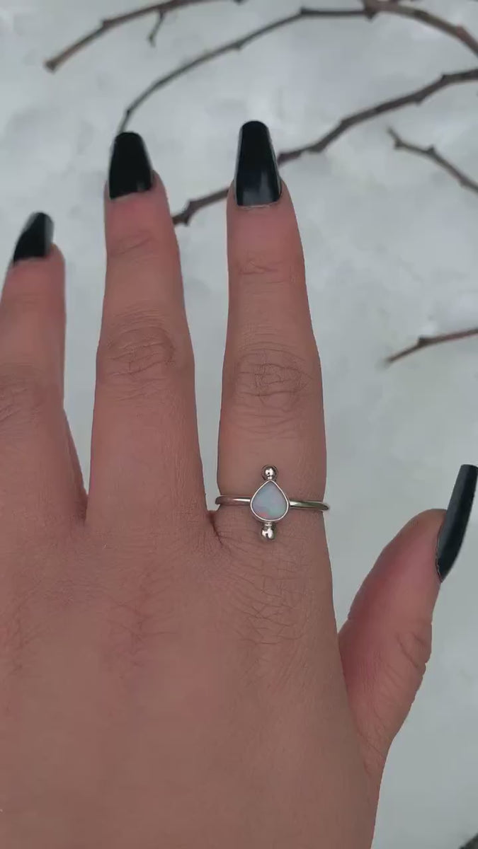 Australian Opal Ring - Size 7 1/2