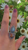 Sunstone & Moonstone Ring - Size 8 1/4 to 8 1/2