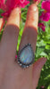 Moonstone Ring - Size 8 1/2 to 8 3/4