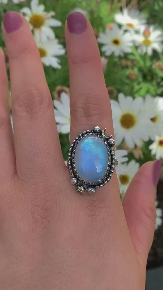 Moonstone Ring - Size 10