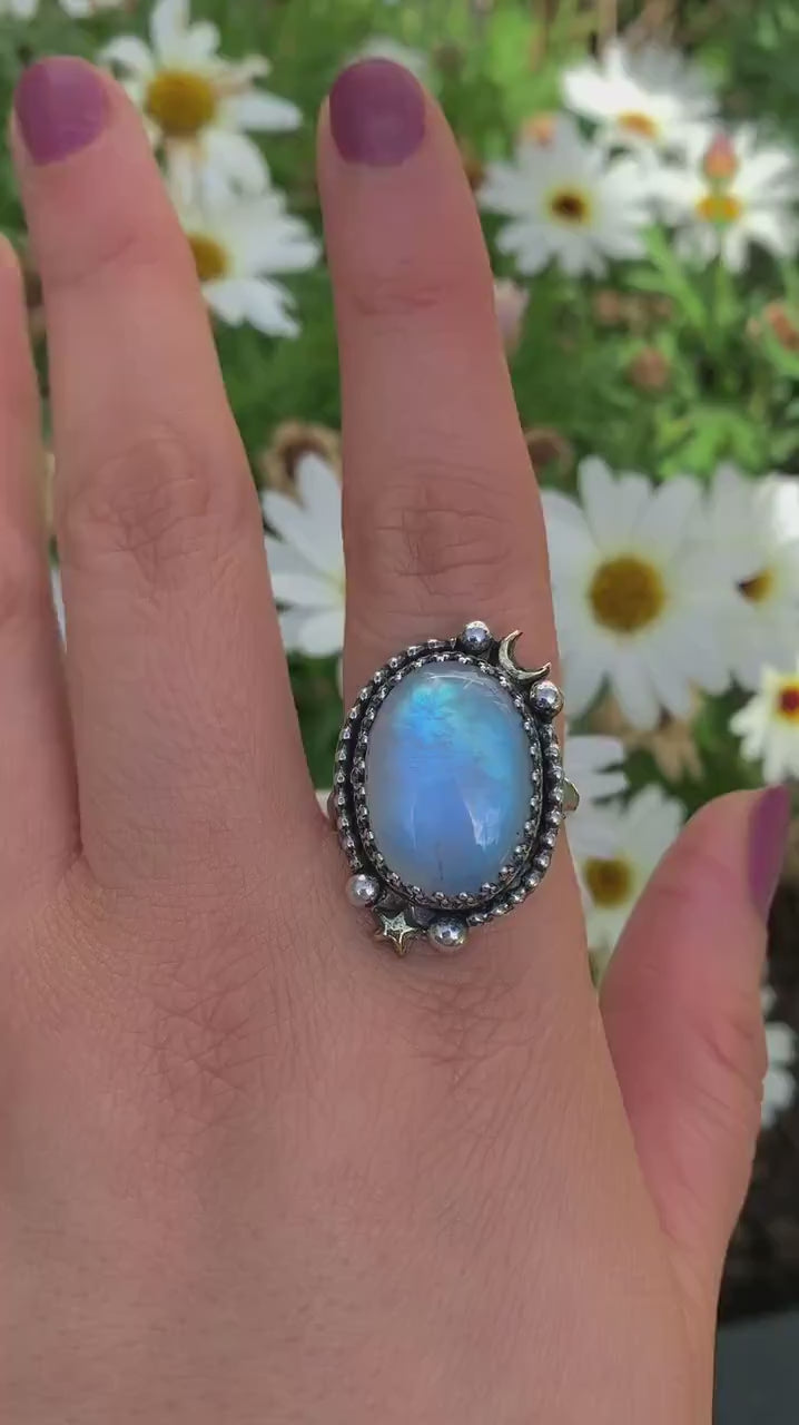 Moonstone Ring - Size 10