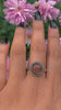 Rose Cut Sunstone Ring - Size 12