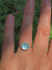Rose Cut Aquamarine Ring - Size 5 1/2