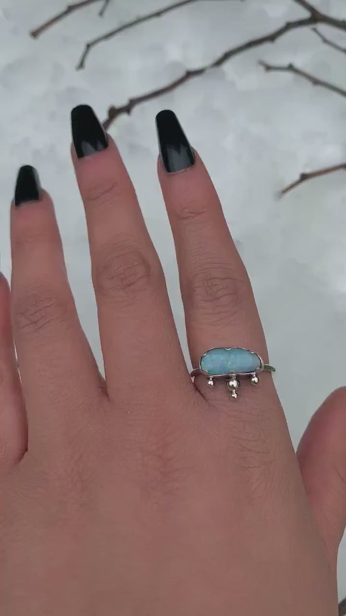 Australian Opal Ring - Size 9