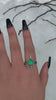 Rose Cut Quartz & Monarch Opal Ring - Size 10 1/4