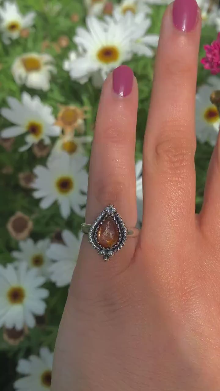 Sunstone Ring - Size 5