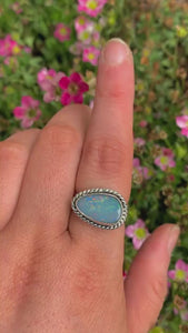 Australian Opal Ring - Size 7 1/2