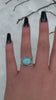 Larimar Ring - Size 5 1/2 to 5 3/4