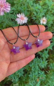 Amethyst Star Pendant - Sterling Silver