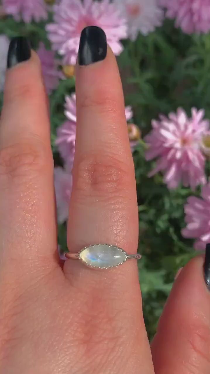 Moonstone Ring - Size 8 1/4