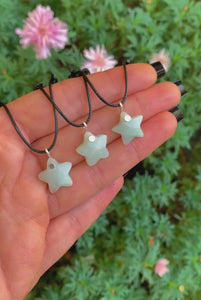 Amazonite Star Pendant - Sterling Silver